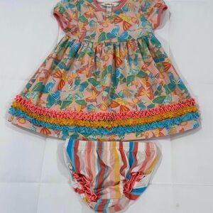 Matilda Jane‎ Toddler Dress with Matching Bottoms, 12-18 Months - BRAND NEW!
